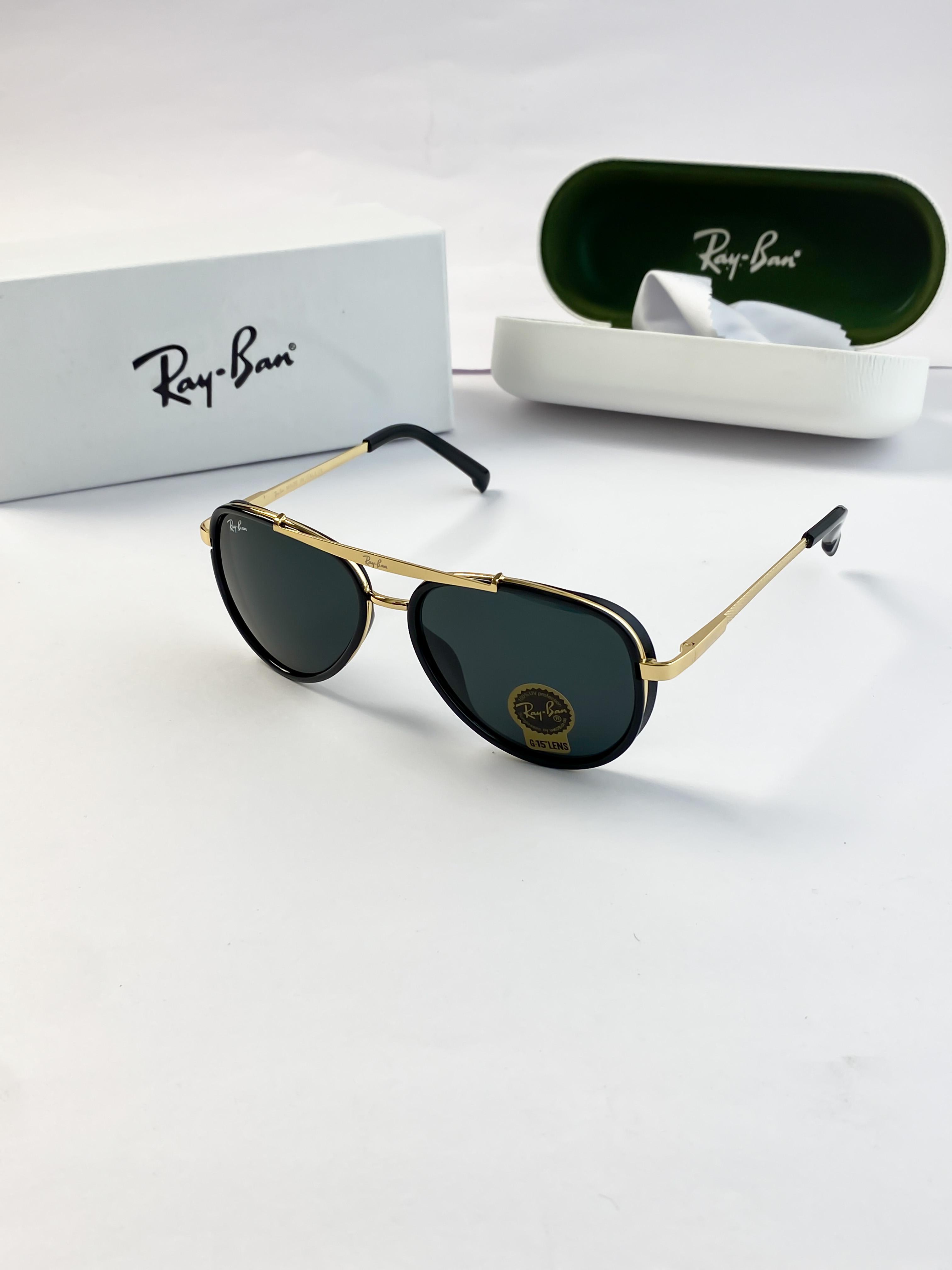 RAYBAN GOLD BLACK 4414