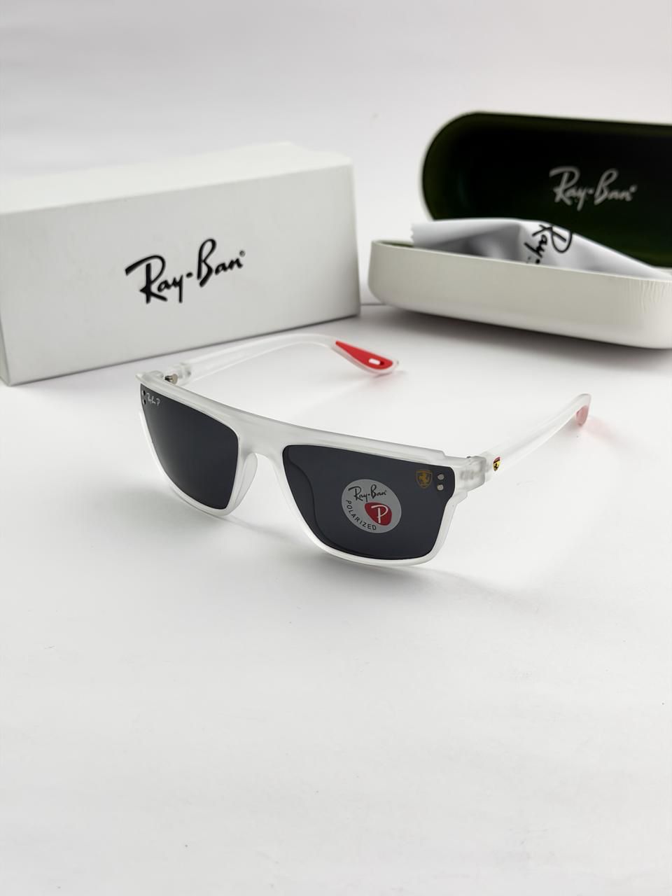 RAYBAN ICE BLACK