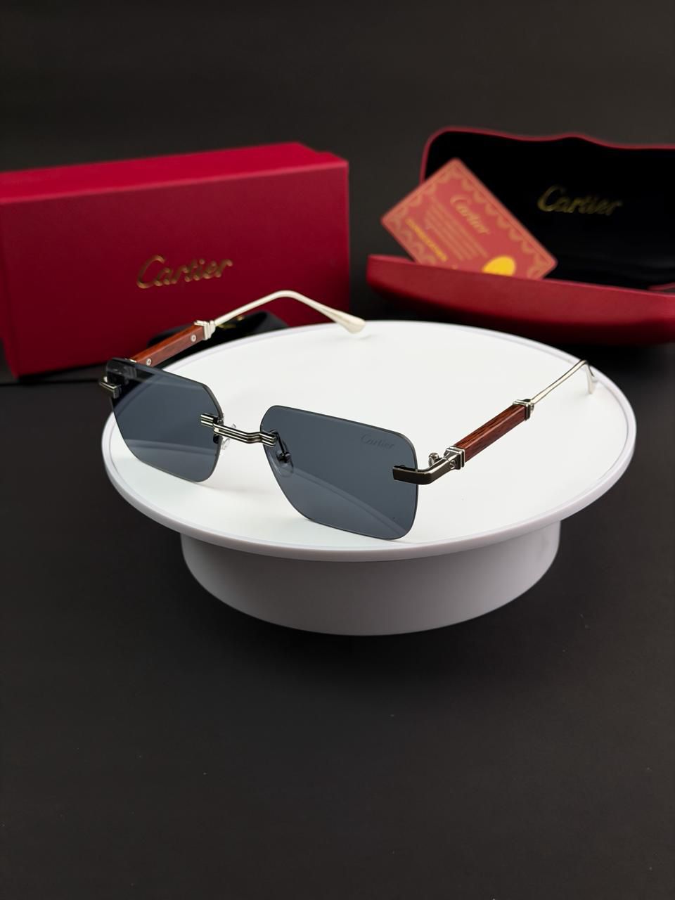 CARTIER SILVER BLACK 048